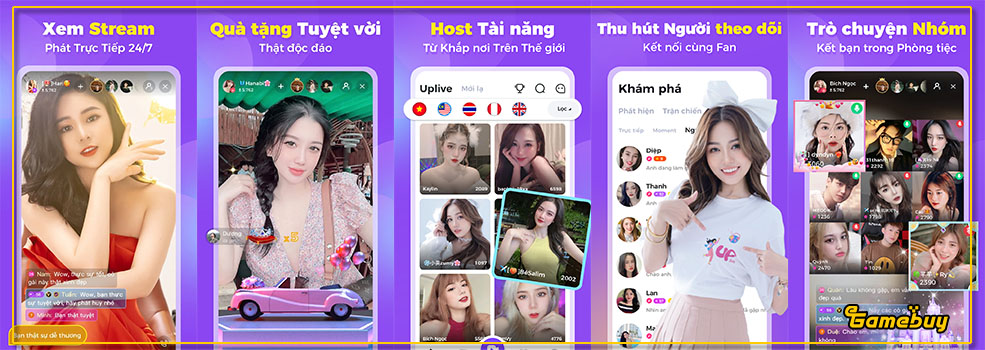 nạp thẻ uplive